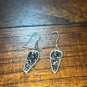 Abstract jewell earrings